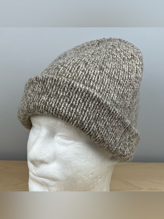L.L. Bean Other - L.L. Bean 100% Lambswool Winter Beanie Hat Oatmeal Beige OSFA